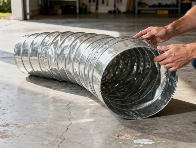 Farmington Dryer Vent Cleaning specialist using advanced equipment for thorough duct cleaning in Farmington