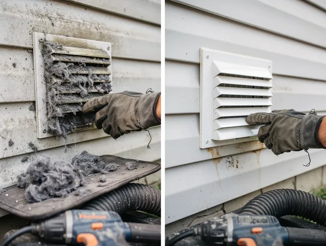Residential dryer vent cleaning by Farmington Dryer Vent Cleaning in Farmington